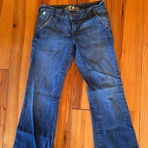 Medium wash !IT flare jeans